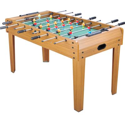 China Top selling good quality foosball table classic sport soccer table wooden player table for kids 128.5*64*12.5cm for sale