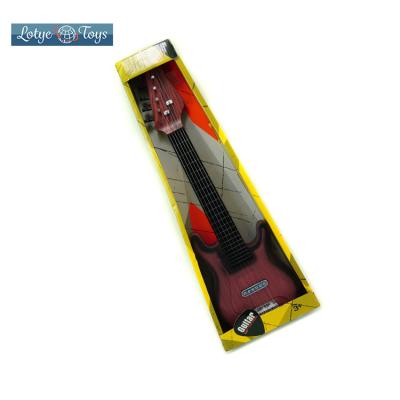 China Musical Toy Mini Simulated Wooden Toy Bass Guitar For Kids for sale