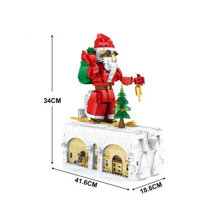 China DIY TOY Christmas Building Blocks Toys set building blocks 3D for sale