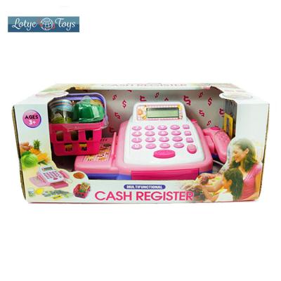 China Plastic 3+ Pretend Supermarket Cash Register Toy for sale