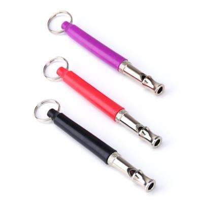 China 8 Colors Viable Adjustable Dog Training Whistle Pet Training Products for sale