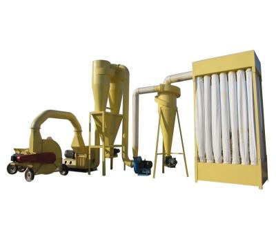 China Sawdust Production Sunflower Husk Hammer Crusher Wood Grinding Machine for sale