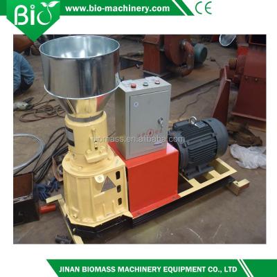 China Home Sawdust Charcoal Powder Briquette Machine Used Flat Die Pellet Mill Machine for sale