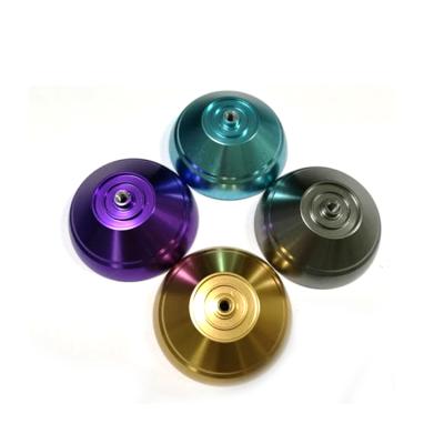 China Factory Custom Aluminum Alloy CNC Turning Anodized Aluminum Metal Yo-Yo Parts for sale