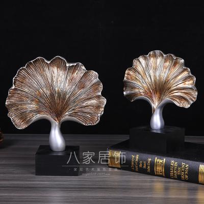 China Home Decoration Ginkgo Leaf Decoration , Leaves Sculpture for sale