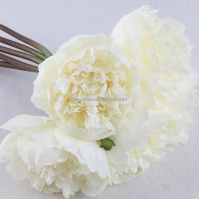 China 2017 Silk Fabric Yiwu Aimee Factory Directly Sell Artificial Wedding Peony Flower Bouquet (AM-WB11) for sale