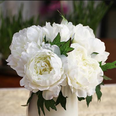 China High-Grade Fabrics For Silk Peonies Wholesale 2014 Yiwu Aimee Soft Touch Artificial Flower Peonies Silk Wholesale (AM-049) for sale