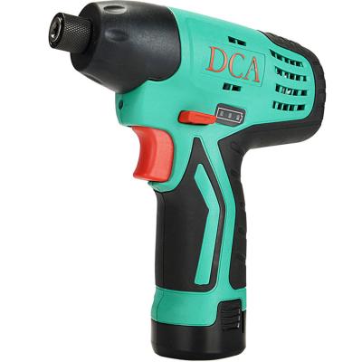 China Mimi Portable Forward And Reverse 12V Spin Cordless Impact Driver Drill Machine 6.35mm Hex for sale