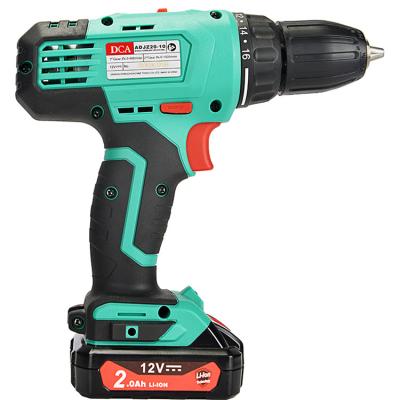 China High Quality Slide-in Battery Pack Driver Electric Cordless Drill 10mm for sale