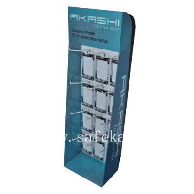 China Free Standing Display Unit ( FSDU)Cardboard Display Stand， iphone corrugated display rack for sale