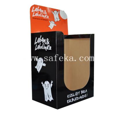 China Cheap Cardboard Dump Bins for Shampoos,Store Display Stands for sale