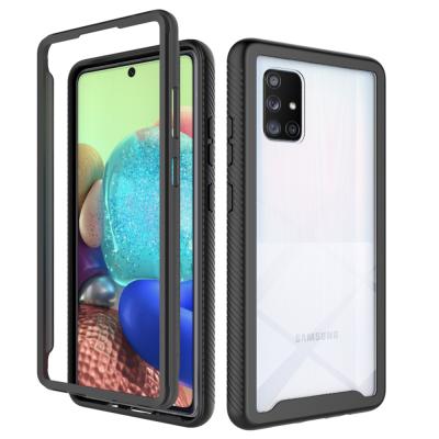 China New Arrival Simple Shockproof Protect TPU Cover Case For Samsung A71 5G UW Armor Back Case for sale