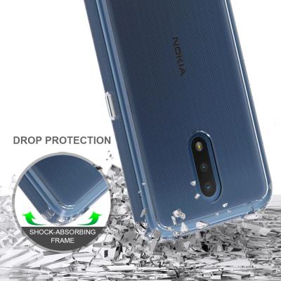 China Mobile Phone Case Back Tpu Phone Case Shockproof Clear Shockproof Clear Hard Back Cover Smartphone Cover For Nokia C2 Tava for sale