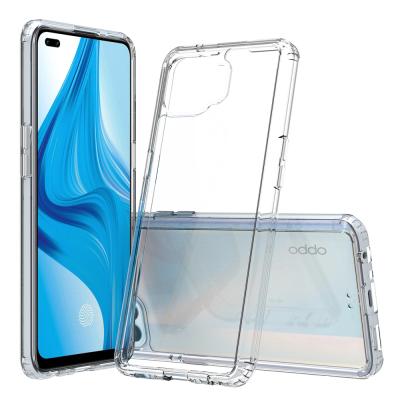 China Transparent Clear Drop Protection PC TPU Cover Mobile Phone Case For OPPO A93 F17 pro Reno4 F Reno4 Lite for sale