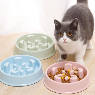 China Hot Selling Flip Over Nicety Dog Slow Slow Feeder Amazon Pet Fun Dog Feeder Slow Feeding Bowl Ever Viable Feeding Bowl for sale