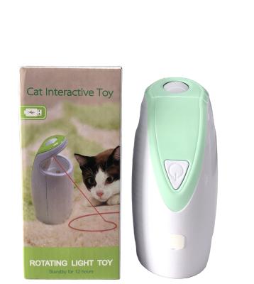 China Automatic Rotating Toy USB Rechargeable Smart Cat Toy 2 Modes Interactive Cat Toy Rechargeable Lightweight Cat Toy for sale