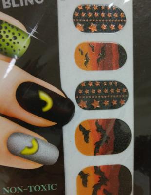 China Design Water Transfers Nail Sticker, Hot Sales Nail Sticker Design for sale