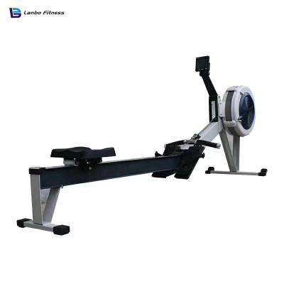 China Body Building Shandong Lanbo Air Resistance Rowing Machine Rowing Machine Fitness Machine Design Commercial Use Strength Gym Equipment for sale