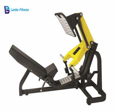 China Gym Steel Popular Club 3mm Rectangle Tube Free Weight Machine 45 Degree Angle Leg Press Gym Equipment for sale