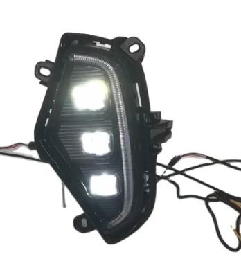 China High Quality High Quality Parts LED Offroad Fog Lights With DRL Yellow Daytime Running Lights For Rav4 2021 for sale