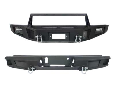 China 4*4 Factory-direct Off Road Parts Front Bumper Replacement Black Front Steel Bumper Guard For Tundra 2014-2017 for sale