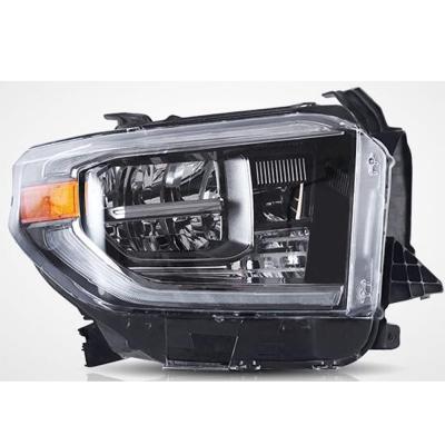 China Fashionable Car Exterior Decoration Design Pickups 4X4 Aftermarket Accessories LED Head Lamp For Tundra 2014+ for sale