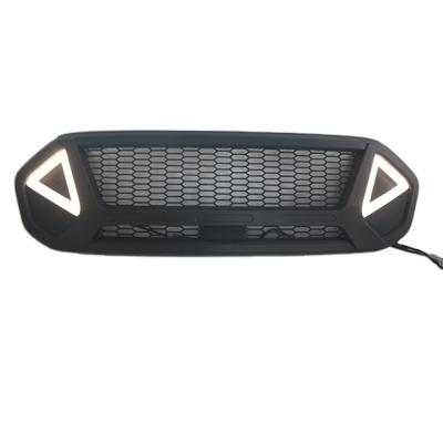 China Factory-direct Hot Sales 4*4 Parts Black ABS Front Grille Plastic Grille With Rivets For Ranger T8 for sale