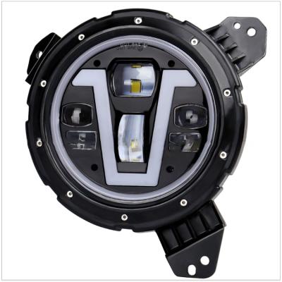 China Best Selling High Quality 4X4 Aftermarket Aftermarket LED Headlights For Wrangler JL 2017+ for sale