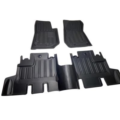 China Factory-Direct Parts Anti-scuff Heavy Duty Off-Road Mat Set Waterproof Car Mats 2 Doors Floor Mats For Wrangler For JL 2018 for sale