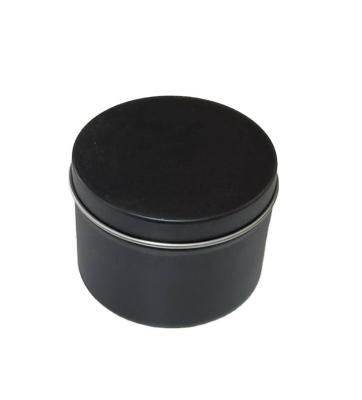 China Recyclable Best Quality Seamless fragrant Candle wax tin 2oz 4oz 6oz canister for sale