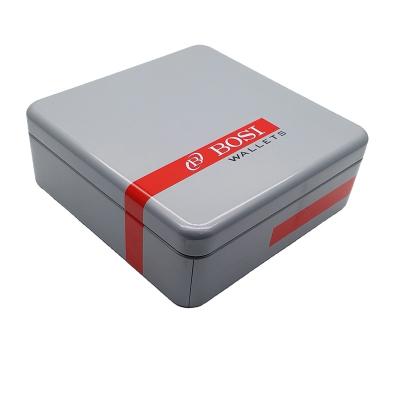 China Recyclable Durable Using Low Price Rectangular Wholesale Customised Tin Gift Boxes Playing Card Game tin for sale