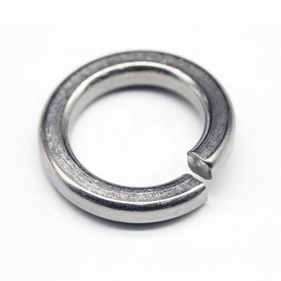 China M6 M8 M10 M12 Metric Split Spring Metric A2 Din127 Stainless Steel Split Ring Helical Lock Washer for sale