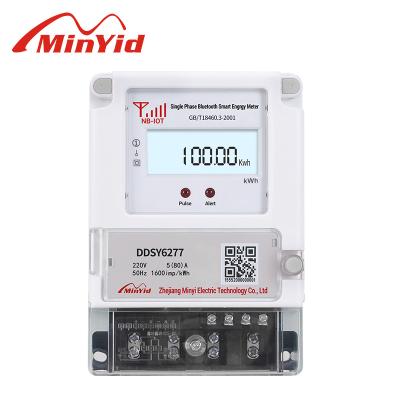 China DDSY6277 Single Phase Electricity Meter PLC Energy Meter Prepaid Smart Watt-Hour Electricity Meter for sale