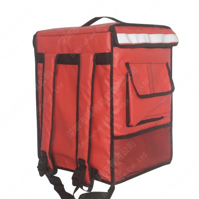 China Newest Waterproof Insulated Waterproof Pizza Food Delivery Bag Cooler Backpack for sale