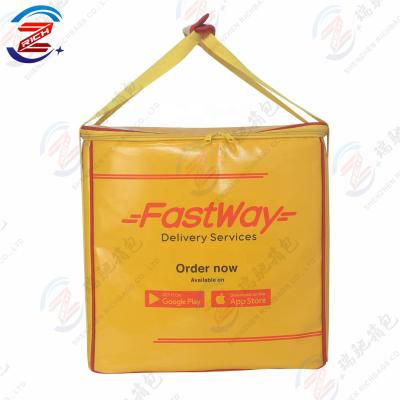 China Crab Food Cooler Bag Waterproof Fruit Ice Cream Insulation Cooler Furry Thermal Aluminum Foil Bag EPE Disposable Take Away Disposable Pcs for sale