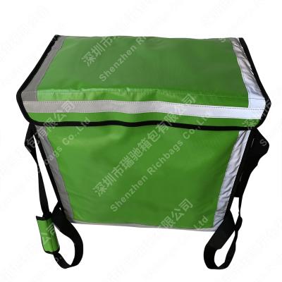 China Waterproof Custom Logo Insulated Thermal Pizza Heated Food Carry Bag Hot Delivery for sale