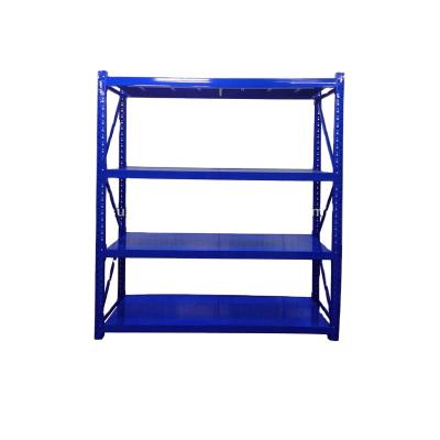 China Adjustable Corrosion Protection Cold Room Light Duty Warehouse Metal Storage Rack Shelf for sale