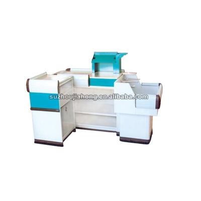 China Supermarket Checkout Counter Without Conveyor Belt, Supermarket Equipment, Cashier Equipment JH-C002 for sale