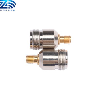 China RF ZD Mark N Female To Sma Female RF Adapter Straight Connector for sale