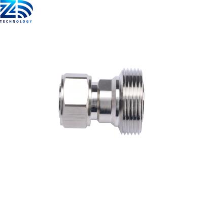 China RF 7 16 Din Female Socket Electrical Flange 4.3/10 Male Connector for sale