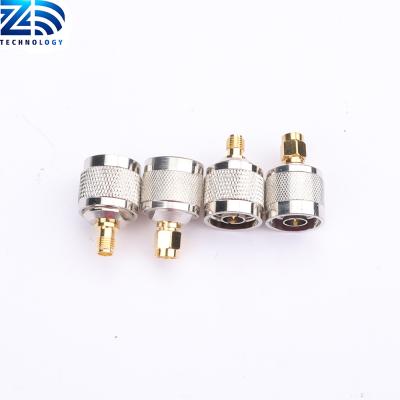 China RF Male RF Adapter Crimp RF Pin N Assembly With Sma Male Jack Connector for sale