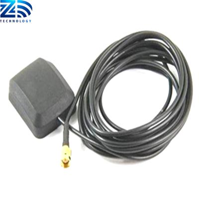 China High gain passive active external wifi gsm gps antenna with cable sma connector 25x25x4MM for sale