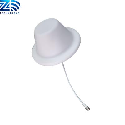 China 698-2700MHz Indoor Omni Directional Antenna Copper Indoor Ceiling Antenna lte Antenna ZD-DCA-727-4/6NF for sale