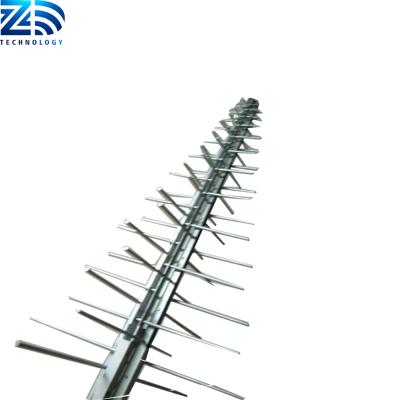 China Aluminum Dual Slope/10dbi N Vertical Or Horizontal Oblique Aluminum Dual Female Yagi Antenna for sale