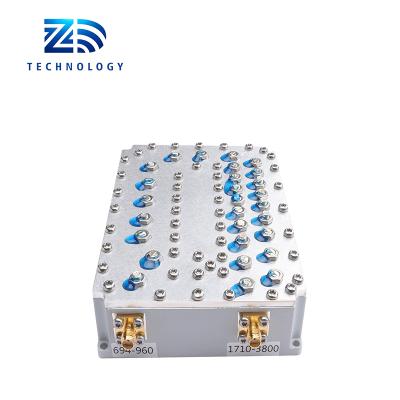 China Indoor Use 5G Frequency Combiner ZD-DP-738-150-2SMAF Indoor SMA Cavity Diplexer 694-960 and 1710-3800 RF MHz for sale