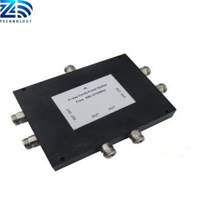 China Indoor RF 6 Way Microstrip Power Splitter With 12-18ghz N/SMA Female Connector for sale