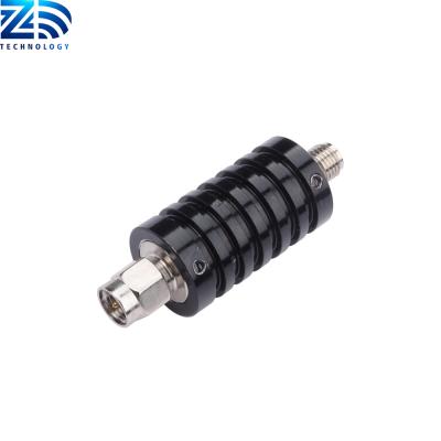 China 10 watt 0-40db step 10W 3db variable coaxial 3ghz SMA coaxial attenuator ZD-AT-10W-3DB-SMAMF for sale