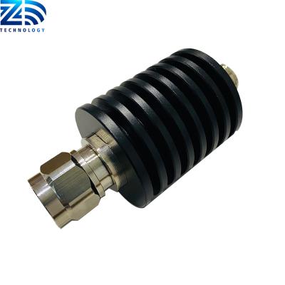 China 50w 25 30w 200w 100w 3-50db 18db Dc-3ghz Dc-3g Coxial RF Coax Fixed In Din Connector Attenuator ZD-AT-DC-3G-10W-NMF for sale