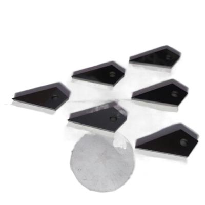 China External Turning Inserts Hot Sale PCD Tungsten Carbide Segments stone Cutter tips for Laterite stone cutting in construction and quarry area for sale