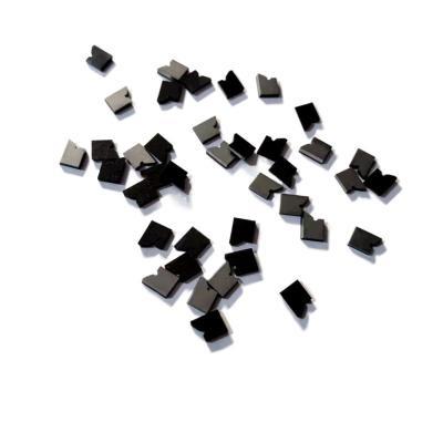 China External Turning Inserts Poly-crystalline Diamond Square Tungsten Carbide substrate blanks PCD stone Cutter Insert for stone cutting Blade for sale